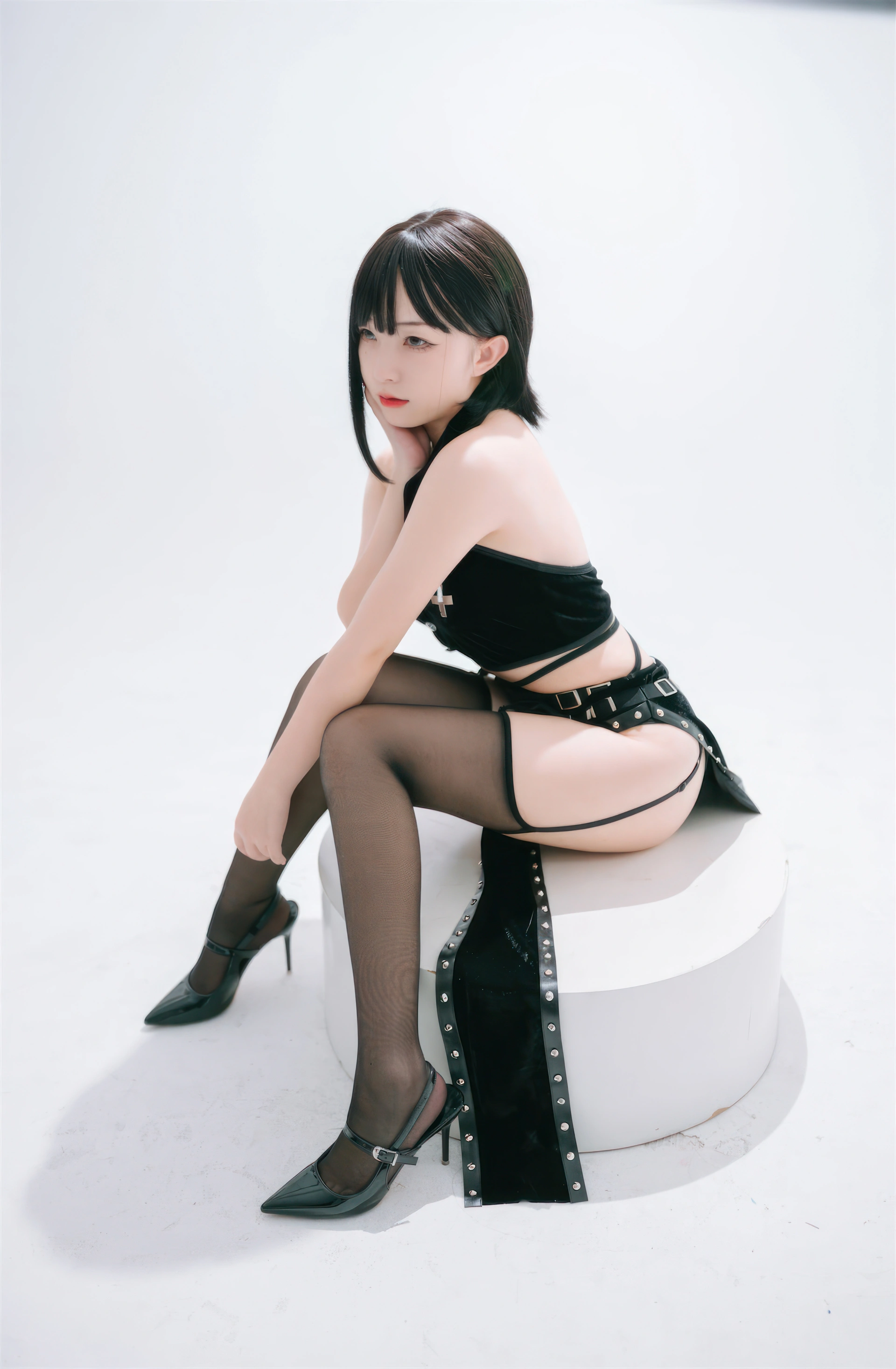 花铃 - NO.37 吊带袜修女 1
