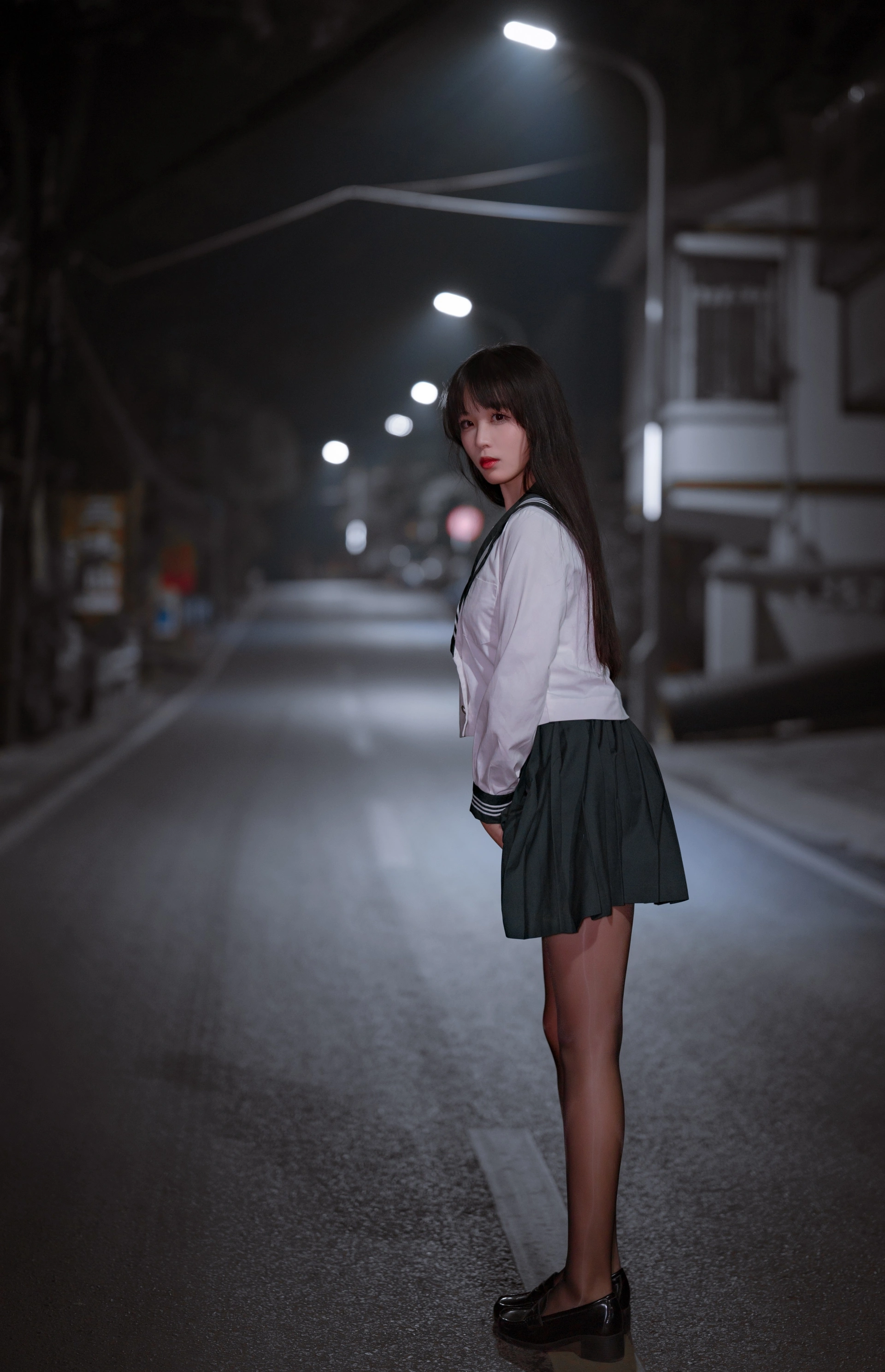 轩萧学姐 - NO.38 公路JK 2