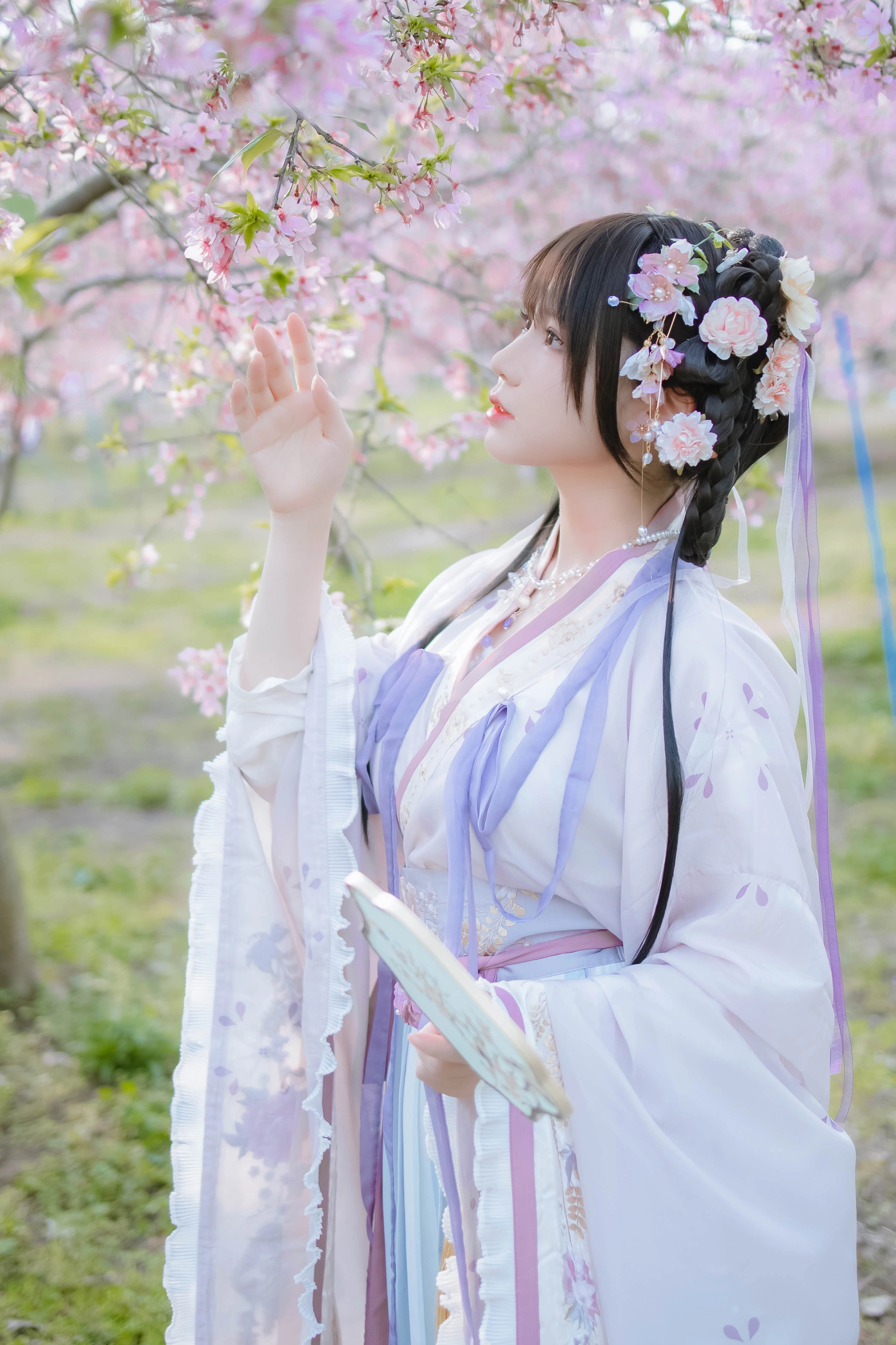 Nyako喵子 - NO.35 樱花汉服 花神祈愿 1