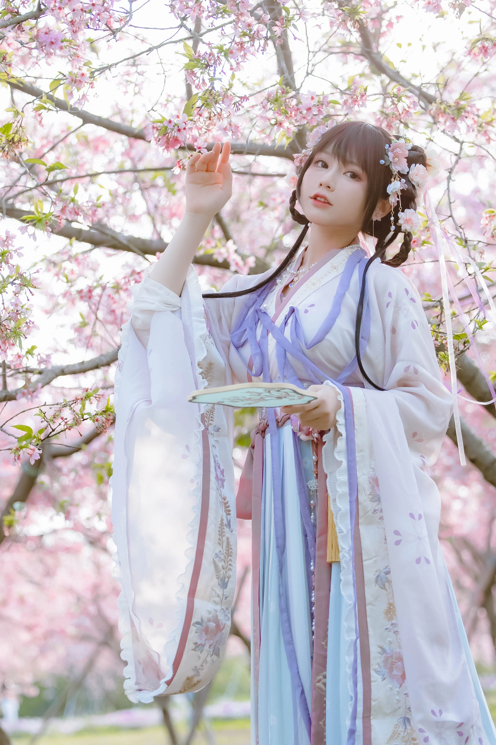 Nyako喵子 - NO.35 樱花汉服 花神祈愿 2